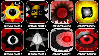 Phase 3 VS Phase 4 VS Phase 5 VS Phase 6 VS Phase 7 VS Phase 8 VS Phase 910 in Incredibox Sprunki [upl. by Waters535]