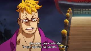 One Piece cap 1008  Big Mom vs Marco el Fenix  Sin Miedos D [upl. by Hares986]