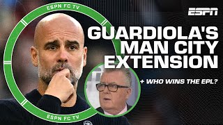 How Pep Guardiolas new deal impacts Man Citys morale  Uncertain REBUILD ahead 👀  ESPN FC [upl. by Bolten]