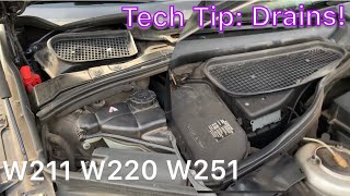 Tech Tip Watch That Cabin Filter Air Inlet Drain [upl. by Hagar958]