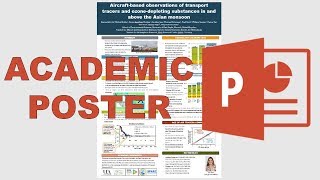 How to make an academic poster in powerpoint [upl. by Hayton]