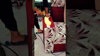 Making sofa youtubeshorts shorts upholstery for beginners upholstery sofa [upl. by Yendic]