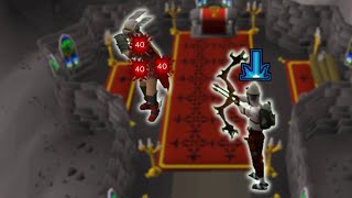 We Took Our DARK BOWS to DANGEROUS Multi Spots to Smite Big Ticket Items – OSRS Baby Pure PKing 10 [upl. by Michelina]