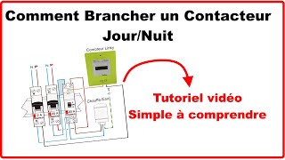 Comment câbler un contacteur pour chauffeeau [upl. by Ahsienel846]