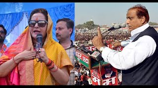 Key contests in Lok Sabha election 2019 Jaya Prada vs Azam Khan in Rampur [upl. by Lledualc]