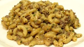 Homemade Hamburger Helper  How to make Hamburger Helper  Recipe [upl. by Nedyaj]