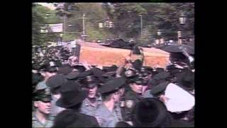 1994 Thousands Mourn The Lubavitcher Rebbe [upl. by Ettenwahs551]