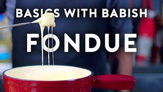 Cheese Fondue  Basics with Babish [upl. by Stanley292]