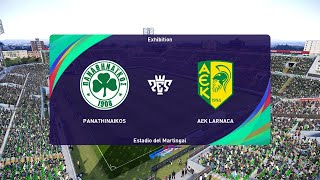 Panathinaikos vs AEK Larnaca 13072024 Club Friendlies PES 2021 [upl. by Otanutrof613]