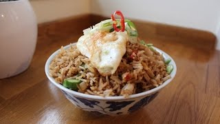 How to make Nasi Goreng Fried Rice [upl. by Aitnahs855]