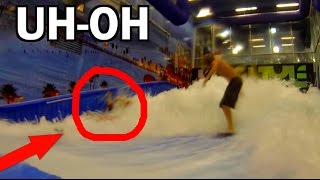 WE BROKE THE WAVE MACHINE Flow Rider FAIL  JOOGSQUAD PPJT [upl. by Enetsirk100]