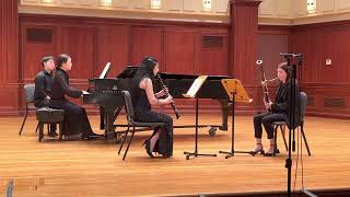 Trio Pathetique Glinka Marlaina Burg Clarinet Hailey Riccardo Bassoon Sungryung Kim Piano [upl. by Attelrahc104]