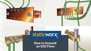 How to Ground an ESD Floor [upl. by Ayrotal993]