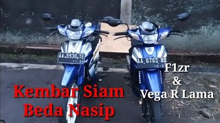 Komparasi Vega R Lama VS F1zr upin ipin dari YAMAHA [upl. by Tomlinson]