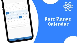 React Native Date Range Calendar [upl. by Meg639]