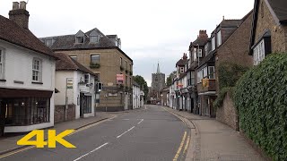 Rickmansworth Walk Town Centre【4K】 [upl. by Eindys995]