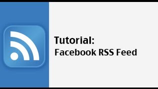 How to get a Facebook ID to build a Facebook RSS Feed [upl. by Vinita]