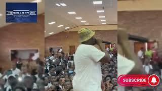 Gusba Banana performing at Tshivhase and Mbilwi Primary School trending video music dance [upl. by Ellerd]