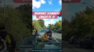 INSURANCE SCAMMERS CAUGHT RED HANDED PT 2 QUEENS NY foryou insurance scammer nyc fyp [upl. by Damicke]