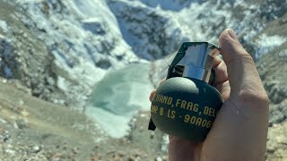 Throwing a Grenade in a Frozen Lake [upl. by Ahrat]