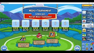 Angry Birds Refresh Tournament 30 Powerups [upl. by Martynne]