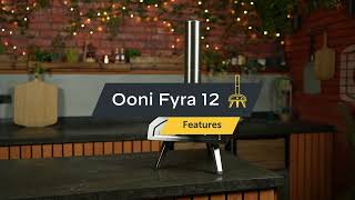 Ooni Fyra 12 Portable Wood Pellet Pizza Oven [upl. by Ardnahc11]