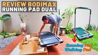 Review Treadmill Bodimax Running Pad Dual Yang Habis Dapat THR Wajib Beli [upl. by Monjo]