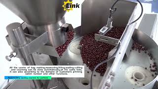 High speed measuring cup nuts cereals and sugar packaging machine [upl. by Terb868]