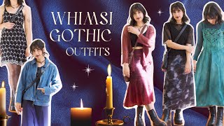 13 Whimsigothic Outfits 🔮✨ witchy 90s thrifted [upl. by Taimi926]