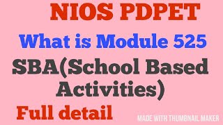 WHAT IS MODULE 525 SCHOOL BASED ACTIVITIESWITH FULL DEATAIL [upl. by Griff]