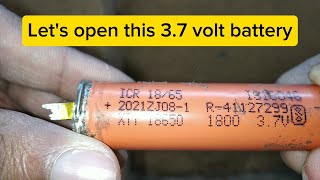 whats inside battery open li ion battery 37 volt battery 1800 mah battery acer laptop battery [upl. by Eillehs]