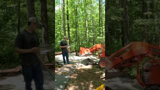 French Lick Cabins Building a Cozy Fire Pit for Cabin Nine 🔥 [upl. by Ellinger]