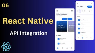 Learn React Native  API Integration  React Native CLI  06 [upl. by Eicarg]