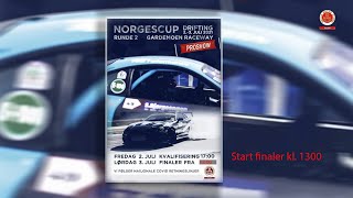 Norgescup Drifting  Gardermoen Raceway 3 juli 2021 [upl. by Rahcir]