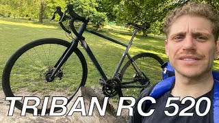 Decathlon  Triban RC 520 Road Bike review  the ultimate commuter [upl. by Amity]