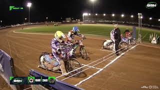 Belle Vue v Peterborough Premiership Heat 15  240423 [upl. by Blalock]