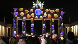 Festival of Lights 2024 Berlin Brandenburger Tor 13 Oktober 2024 [upl. by Sherrard]