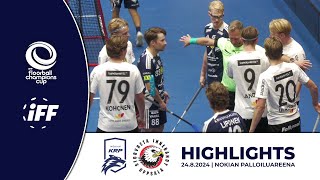 Champions Cup Nokian KrP–Storvreta IBK Highlights [upl. by Ingemar582]