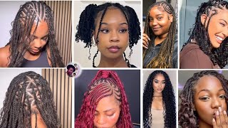 Exotic Summer Protective Styles For Natural HairBraids For Black Women braids [upl. by Bicknell]