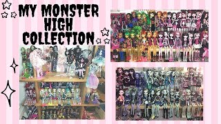 MY MONSTER HIGH COLLECTION [upl. by Avril]