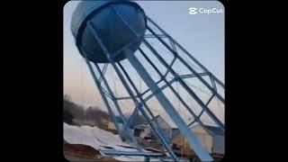 Rip deckerville water tower 😢 [upl. by Evie]