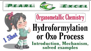 Easy way to understand Hydroformylation or Oxo process in organometallics Chemistry [upl. by Waverly]