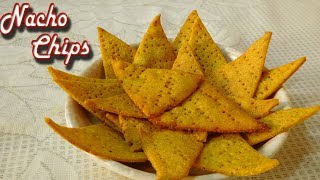 nachos recipe  homemade nachos recipe without oven  tortilla chips recipe  nacho chips recipe [upl. by Attelocin]