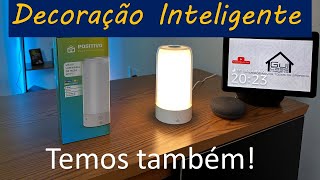 SMART LUMINÁRIA DE MESA WIFI da Positivo Casa Inteligente Compatível com Alexa e Google Home [upl. by Paulette214]