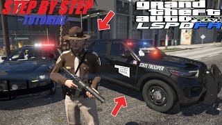 GTA 5 Police Mods How To Easily Install LSPDFR  STEP BY STEP [upl. by Irret220]