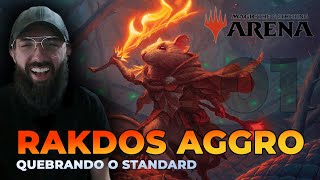 🔥QUEBRANDO O STANDARD com Rakdos Aggro  Magic The Gathering Arena 💀 Parte 01 [upl. by Madlen571]