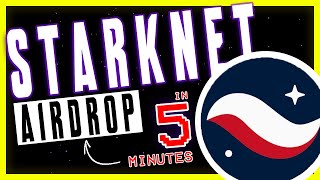 👉 Starknet AIRDROP Tutorial Your GoTo Guide for SUCCESS [upl. by Aimerej]