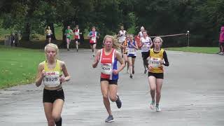 Under 17 Women South of England Road Relay Championships 23092018 [upl. by Phalan492]