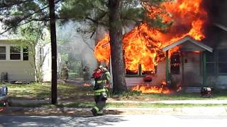 Paris Texas Structure fire [upl. by Tace]