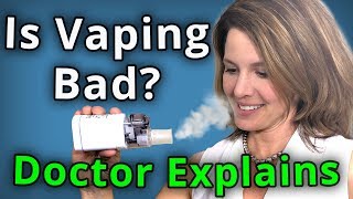 Dangers of Vaping Vaping vs Ecigarettes vs nicotine inhalers Explained [upl. by Riamo]